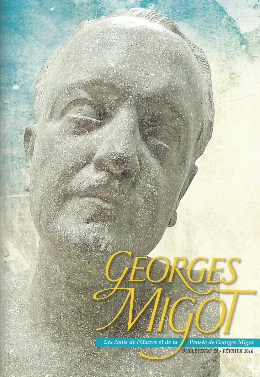 MIGOT Georges, Bulletin 29, 2016