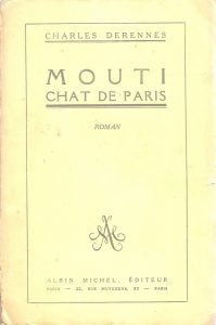 DERENNES, MOUTI, chat de Paris