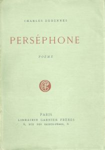 DERENNES, Perséphone